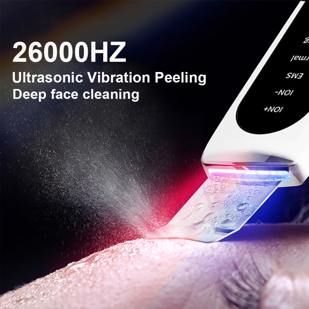 Ultrasonic Shovel Skin Scrubber