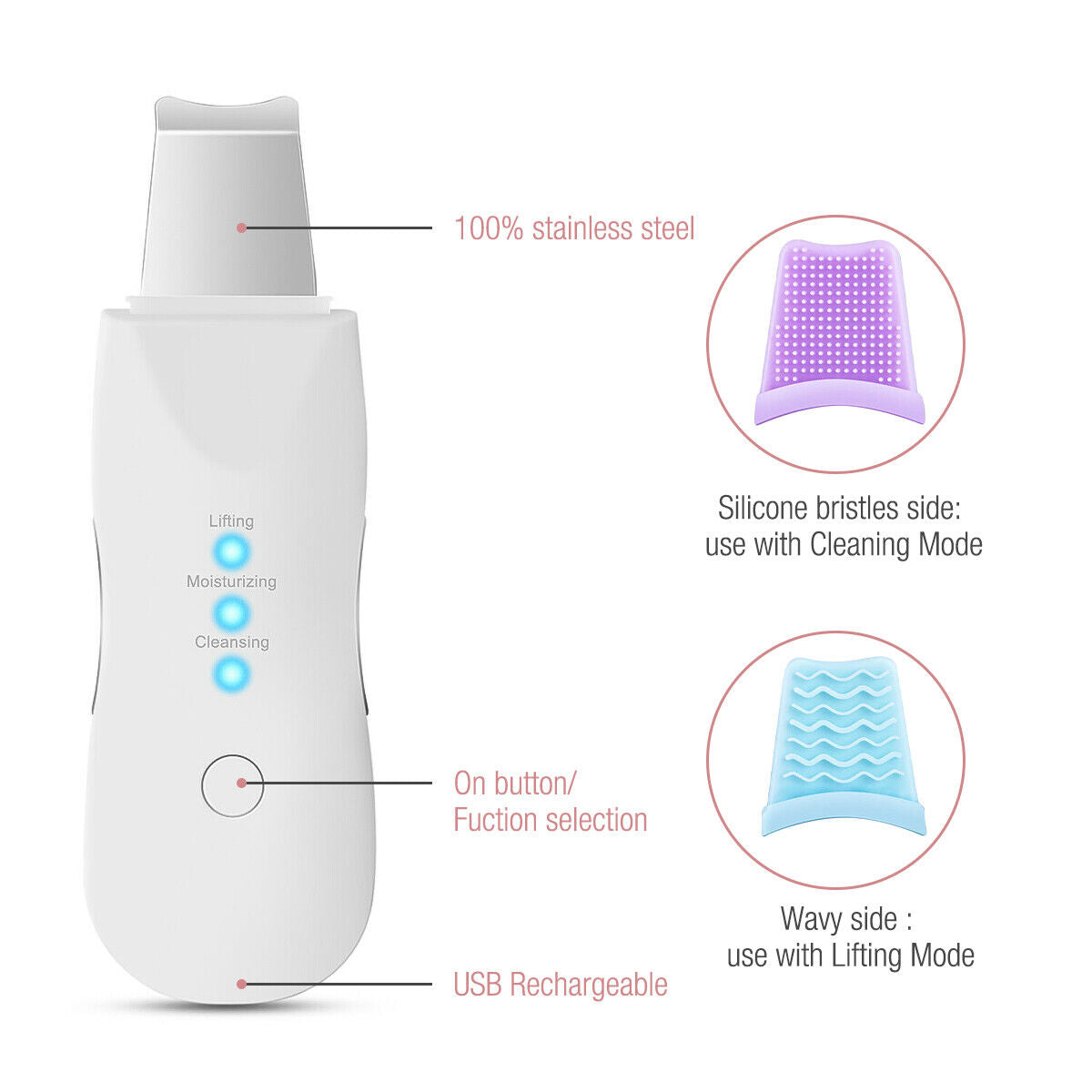 Ultrasonic Skin Scrubber 